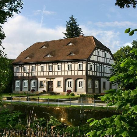 Komfort-Ferienwohnung "Zur Schmiedebruecke" Großschönau Esterno foto