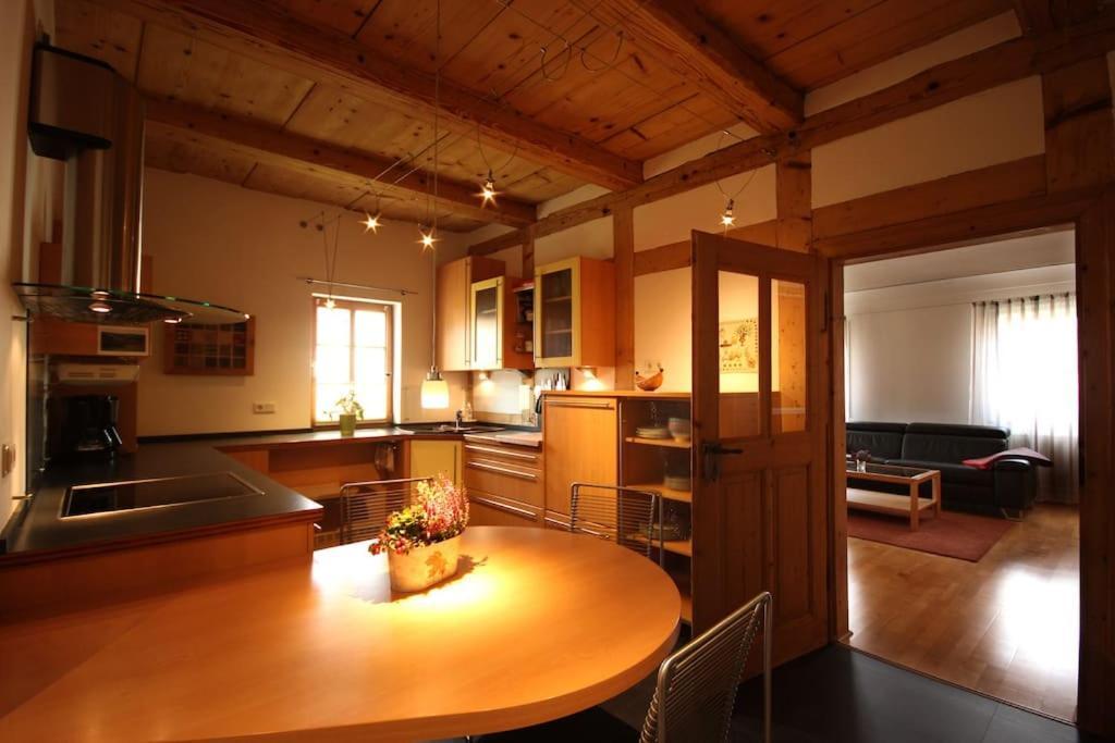 Komfort-Ferienwohnung "Zur Schmiedebruecke" Großschönau Esterno foto