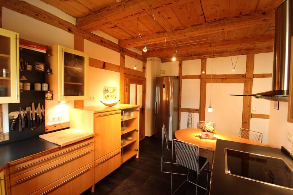 Komfort-Ferienwohnung "Zur Schmiedebruecke" Großschönau Esterno foto